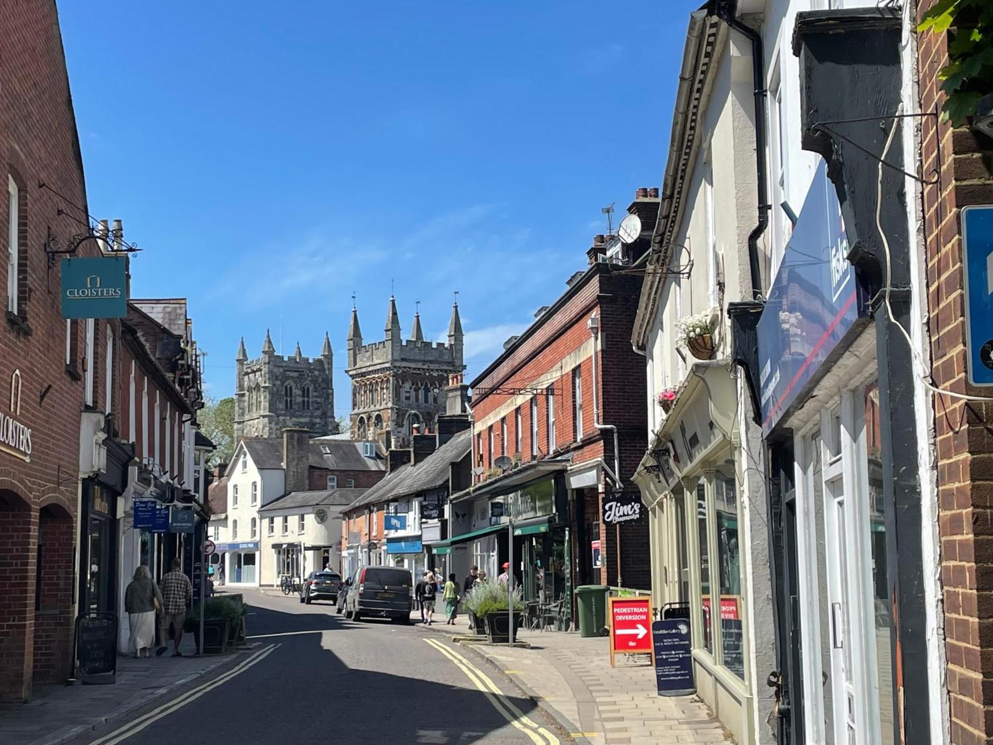 Deer Lodge Wimborne Minster Exterior foto